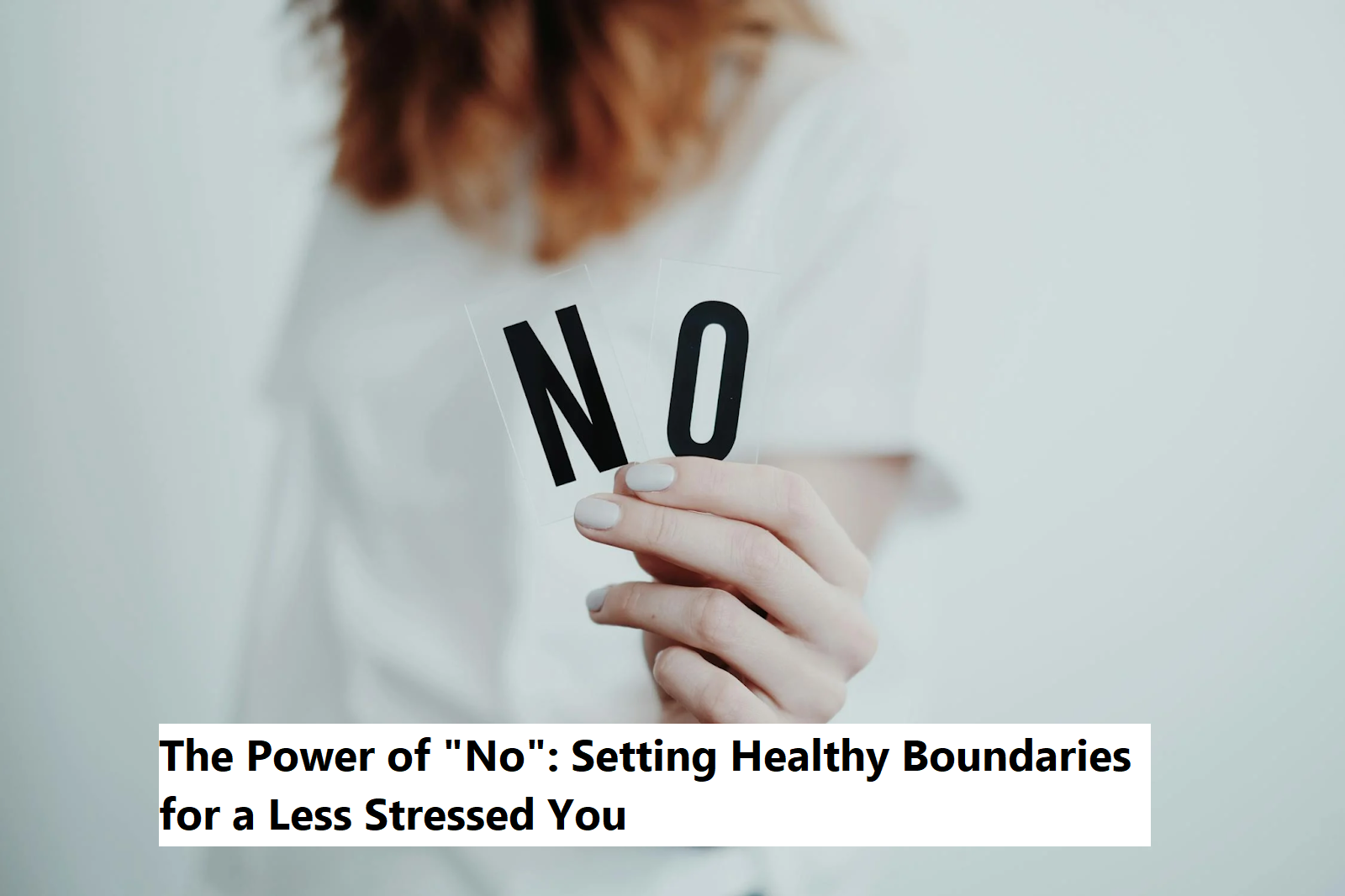 Power of saying No